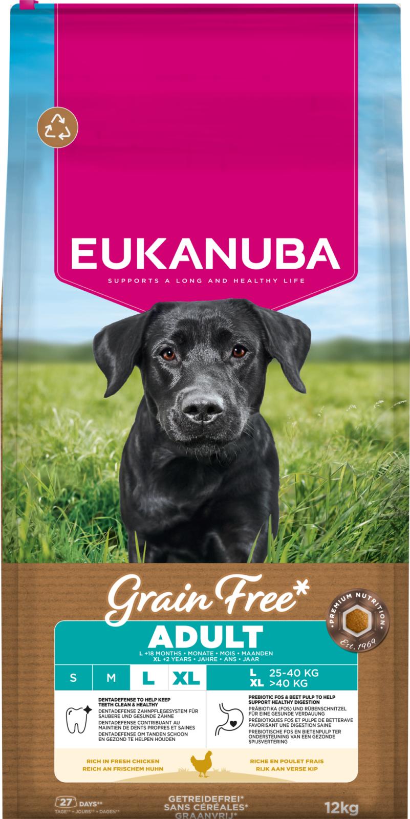 Eukanuba Grain Free Adult Large Chicken