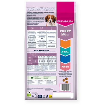 Eukanuba Puppy Small/Medium Breed Lamb&Rice