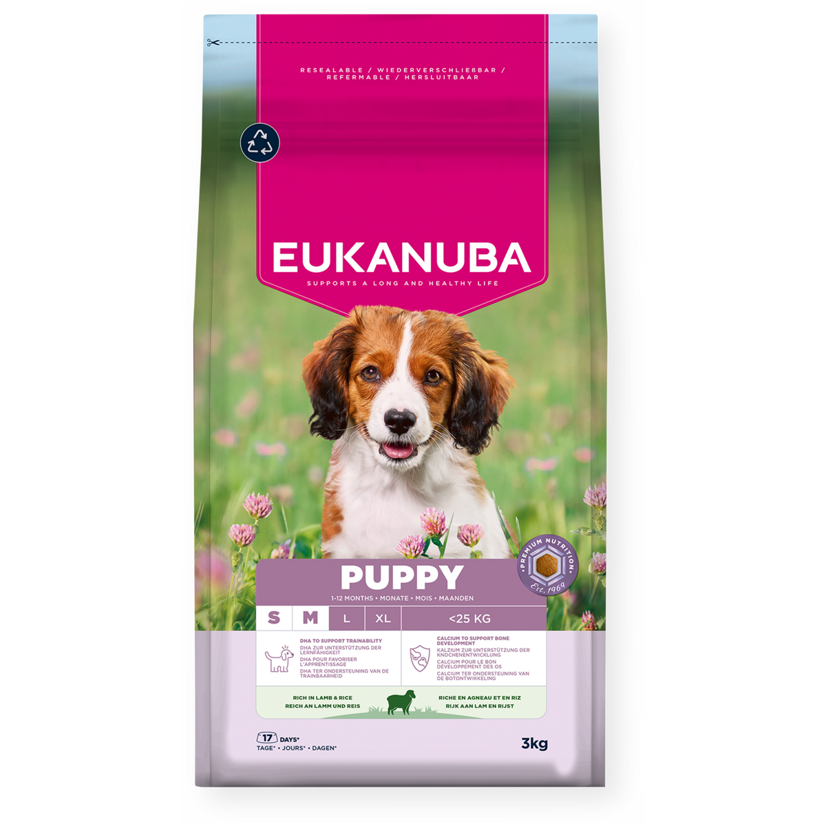 Eukanuba Puppy Small/Medium Breed Lamb&Rice