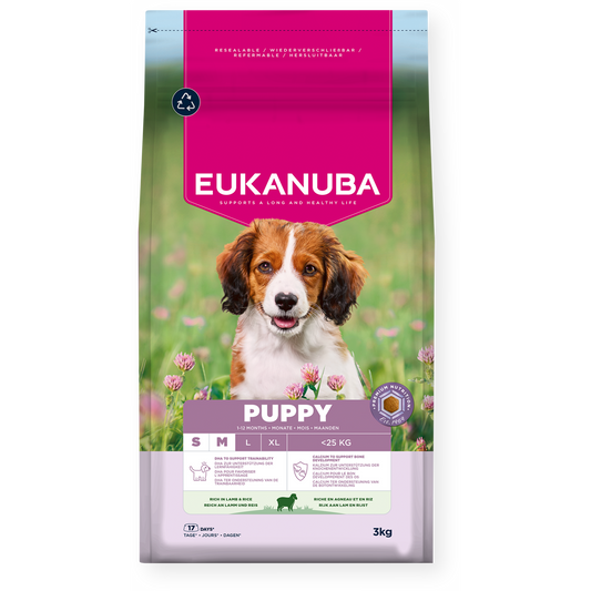 Eukanuba Puppy Small/Medium Breed Lamb&Rice
