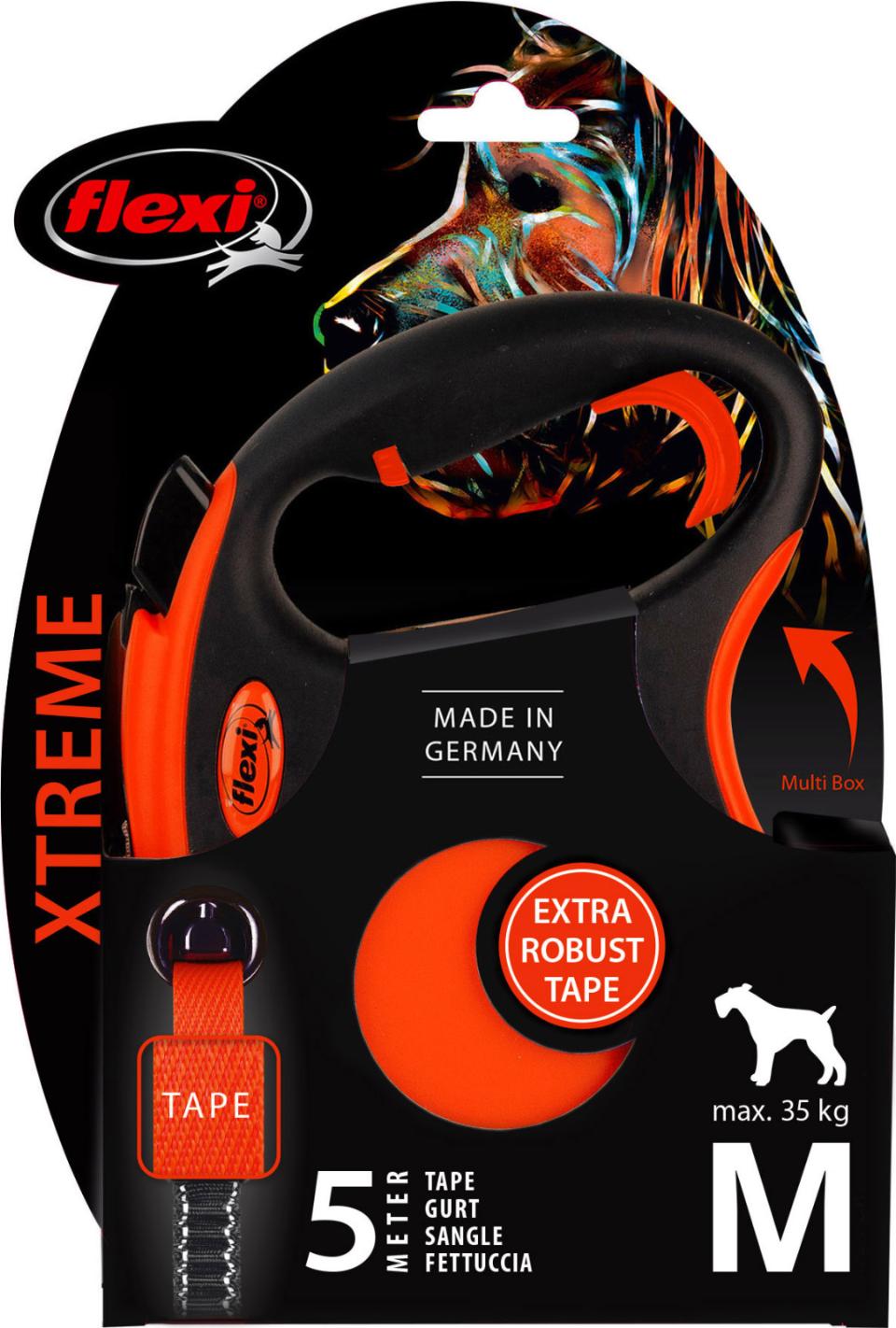 Flexi Xtreme Nauha, M 5m (max 35kg)