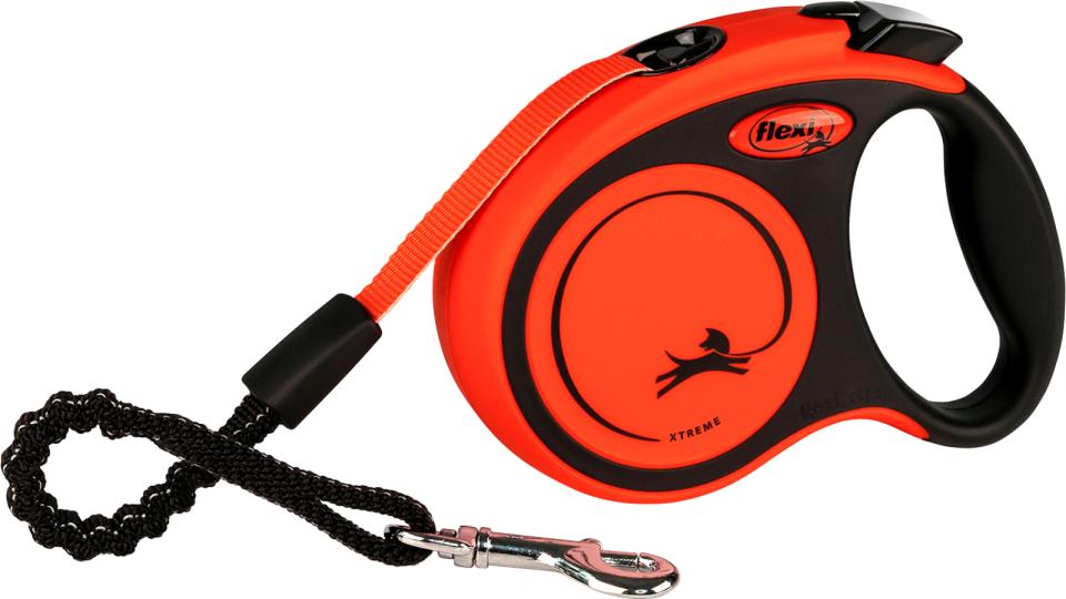 Flexi Xtreme L nauha 8m oranssi-musta