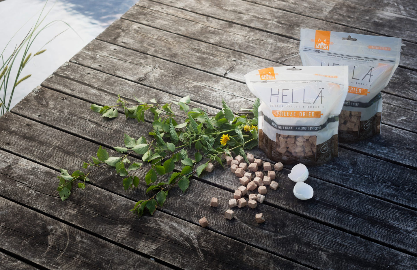 MUSH Hellä Kana Freeze-Dried 250g