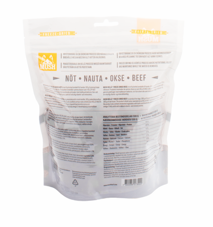MUSH Hellä Nauta Freeze-Dried 250g
