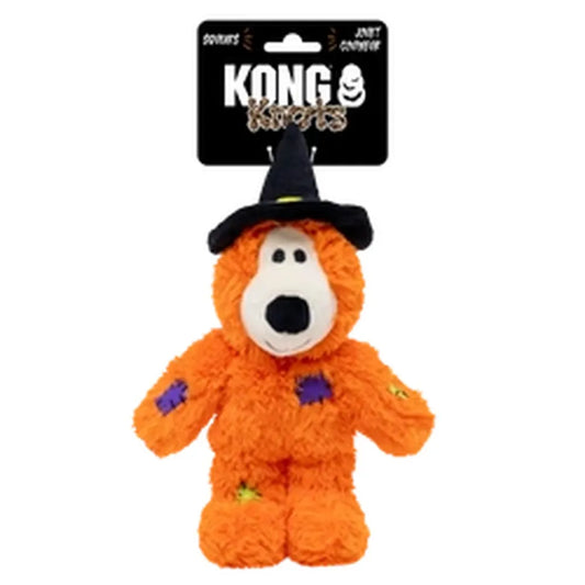 Kong Halloween Wild Knots noitakarhu, oranssi S/M 22x12x18cm