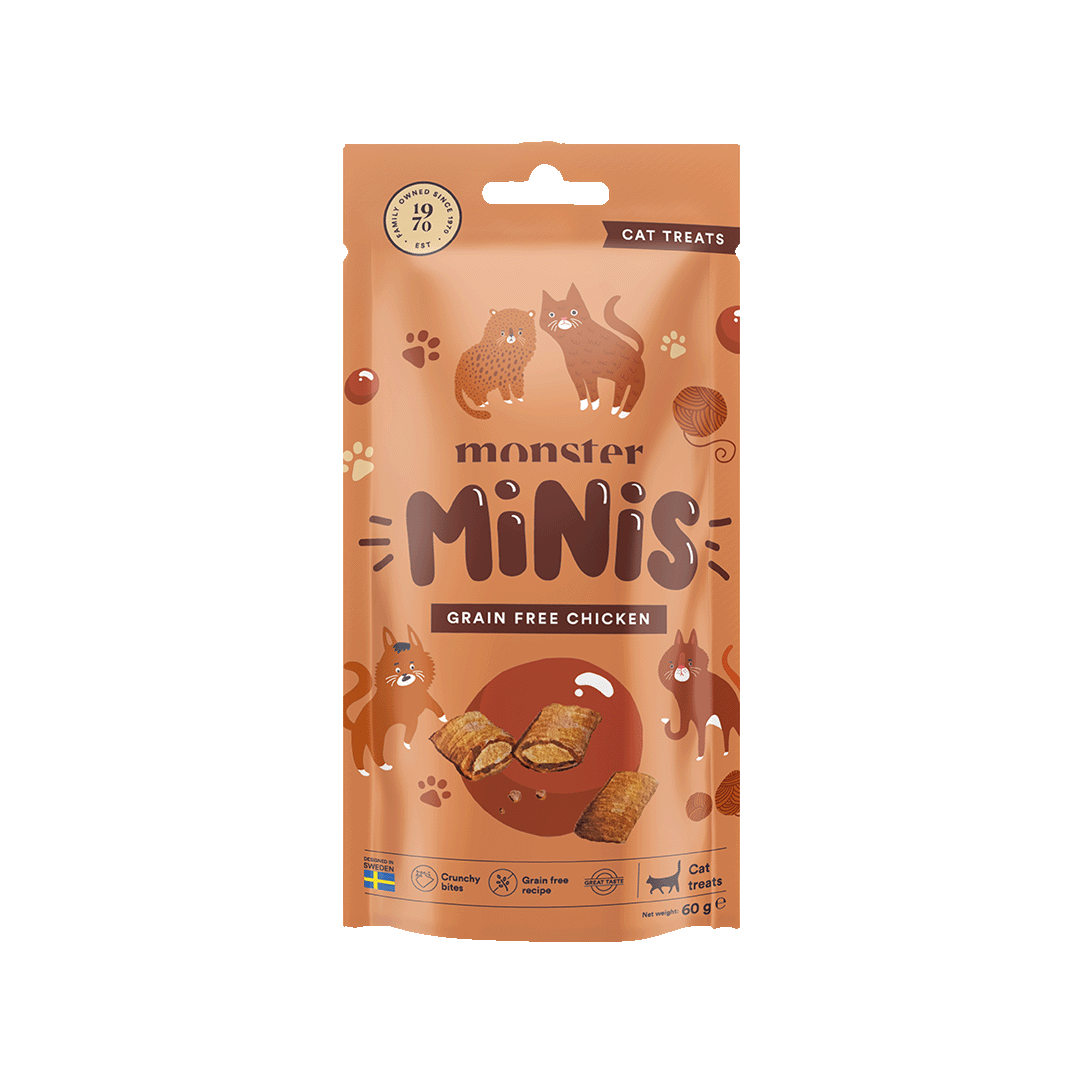 Monster Cat Minis Grain Free Chicken 60g