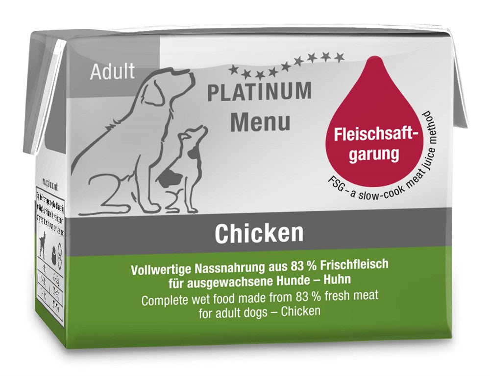 Platinum Dog Menu Chicken 90g