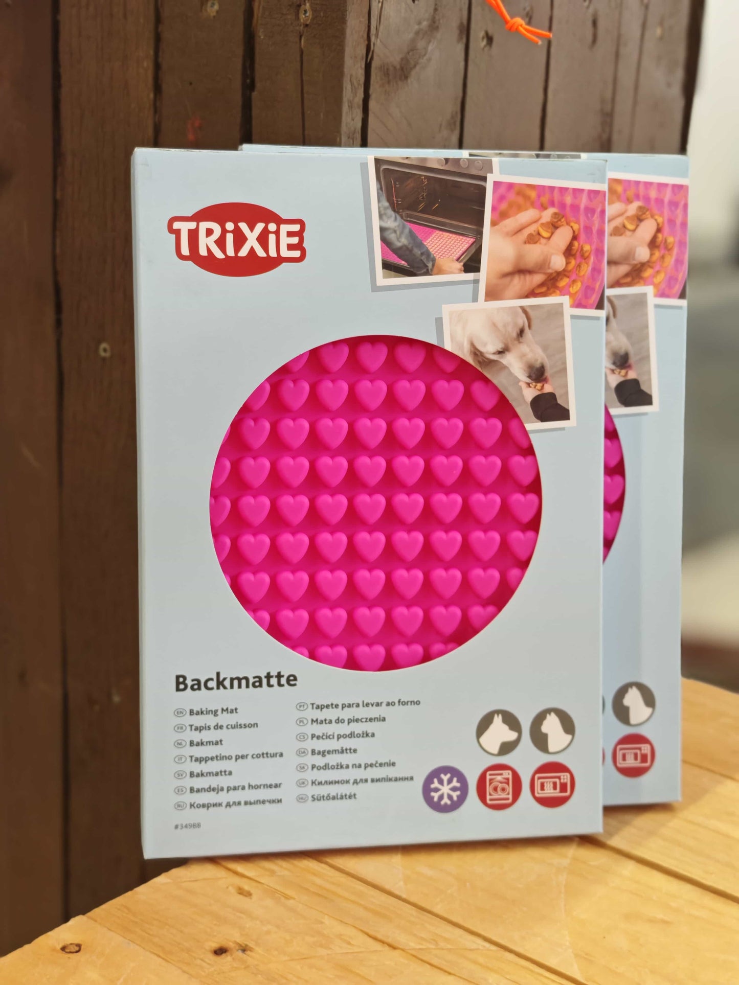 Trixie Silikoninen leivonta-/nuolumatto lemmikille, 38 x 28cm