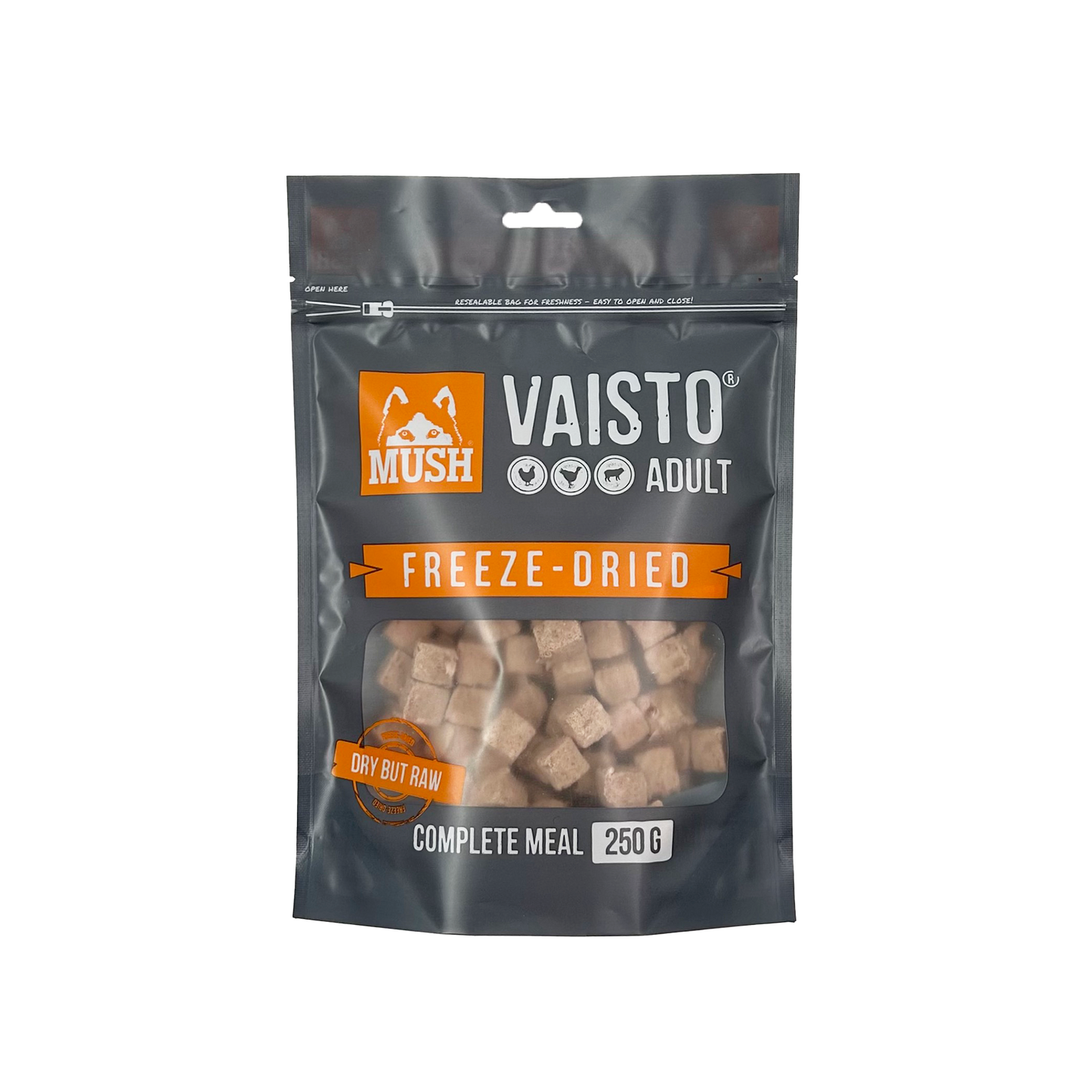 MUSH Vaisto Harmaa Freeze-Dried 250g