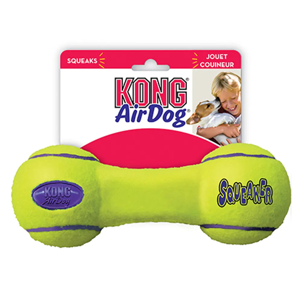 Kong AirDog Squeaker Dumbbell