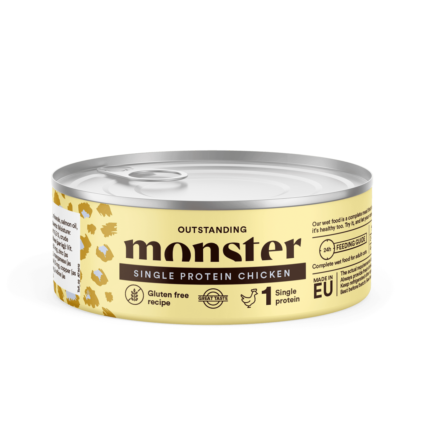 Monster Cat Adult Single Protein Chicken 100g