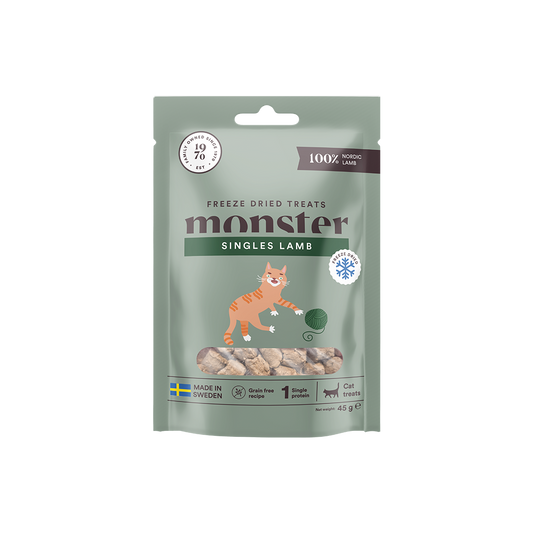 Monster Cat Freeze Dried Treats Singles Lamb 45g