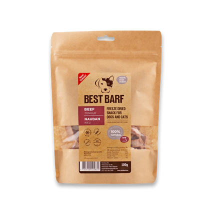 Best Barf Pakastekuivattu Naudan kieli, 100g