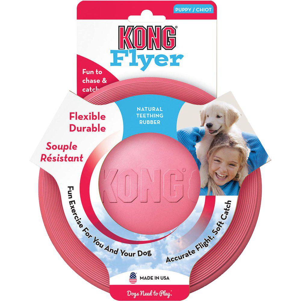 Kong Puppy Flyer - Frisbee, S