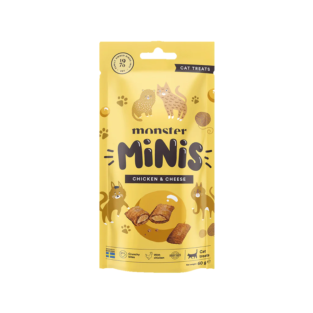 Monster Cat Minis Chicken&Cheese 60g