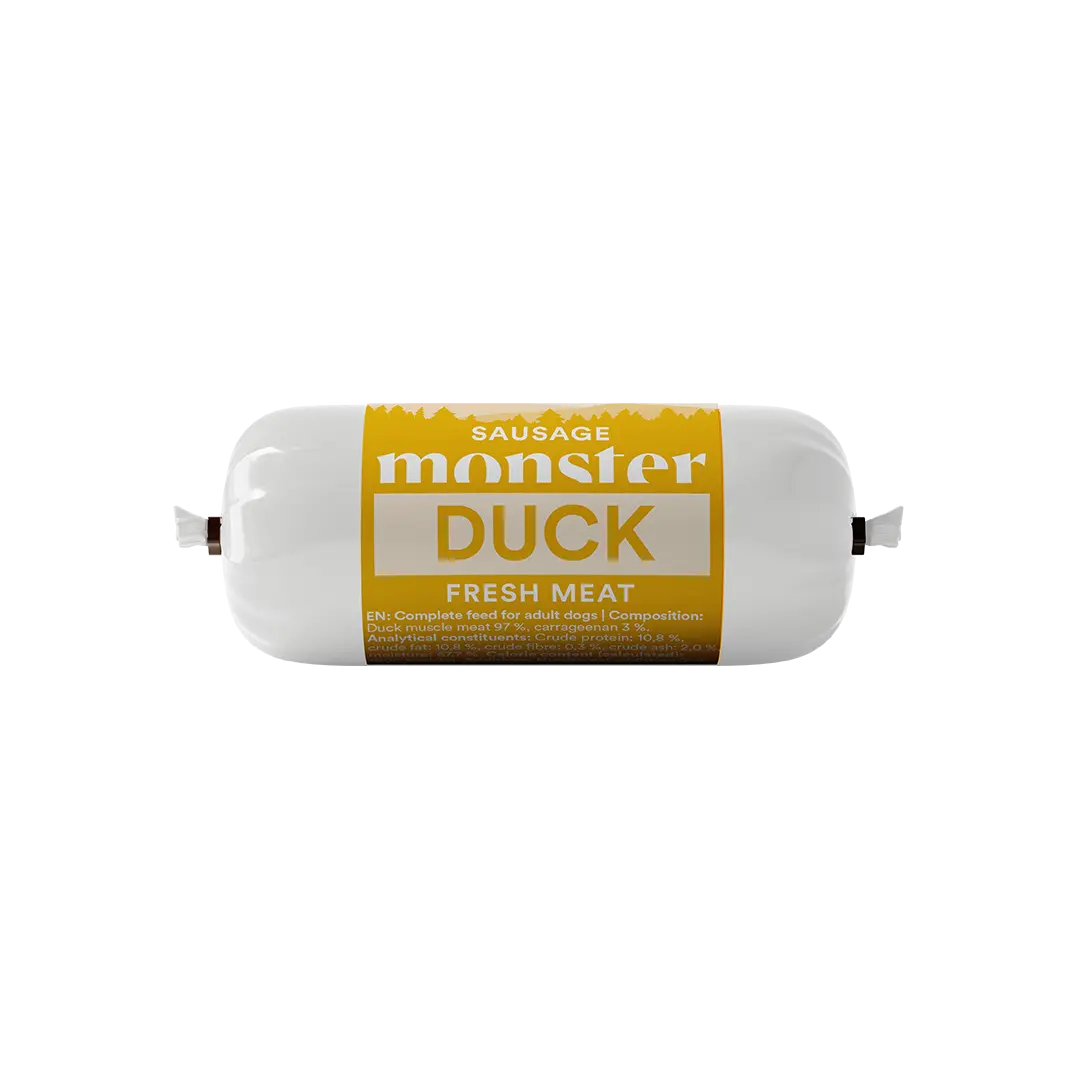 Monster Dog Sausage Duck - Ankka treenimakkara