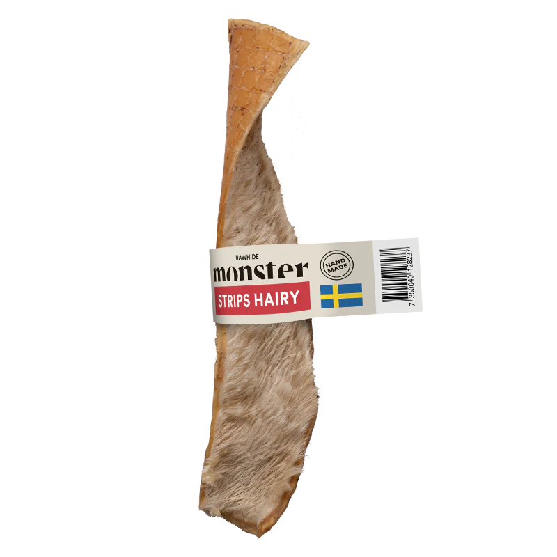 Monster Rawhide Beef Hairy Strips