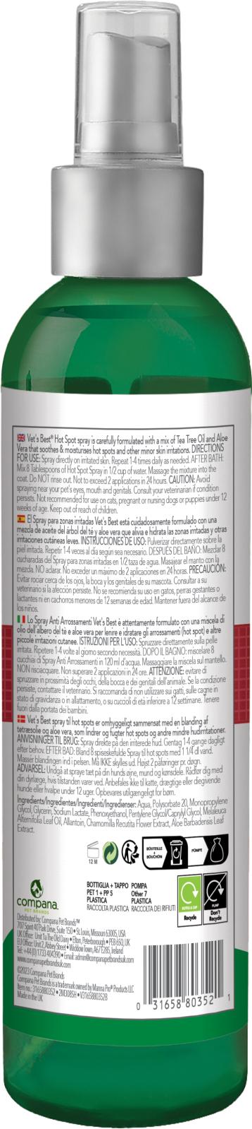 Vet's Best Hot Spot Spray 250ml