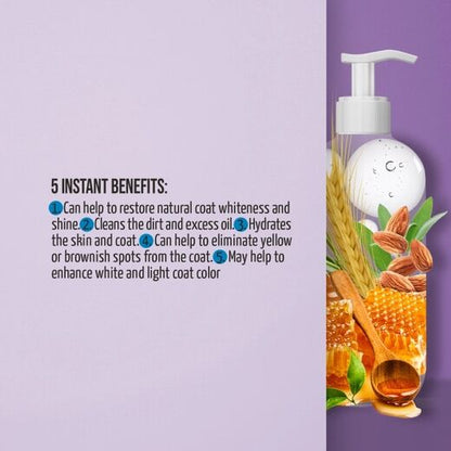 TPL White Coat valkaiseva shampoo, 400ml