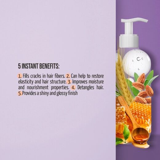 Tauro Natural Care Keratin & Gloss hoitoaine, 400ml