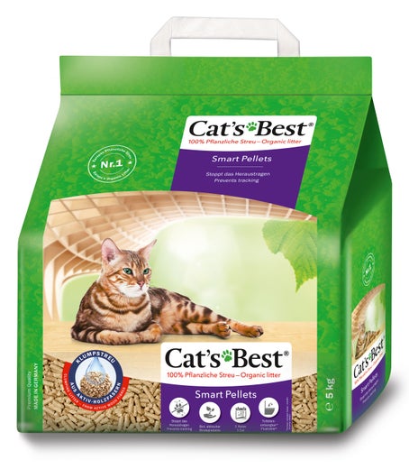 Cat's Best Smart Pellet kissanhiekka 5kg/10L paakkuuntuva