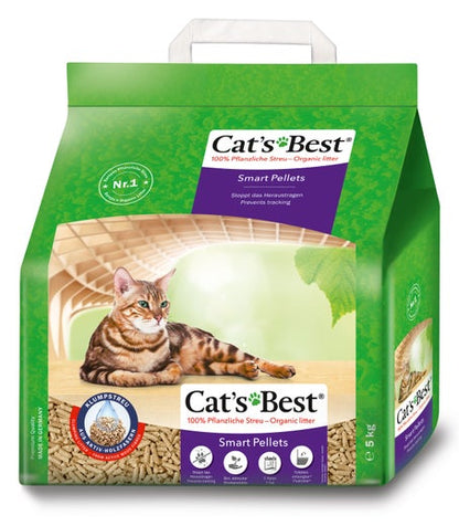 Cat's Best Smart Pellet kissanhiekka 5kg/10L paakkuuntuva